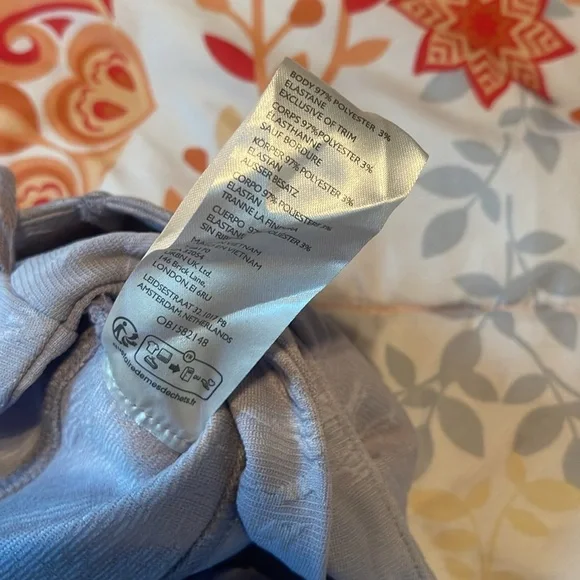 Free people don’t look back bustier top chambray sky blue size large - Picture 5 of 7